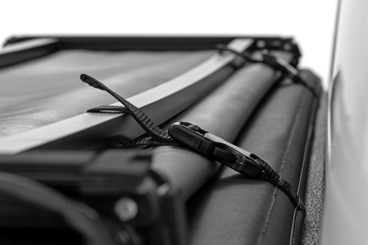 Toyota Tacoma Soft Tri-Fold Bed Cover - Rough Country - Tri-Fold - '24-'26